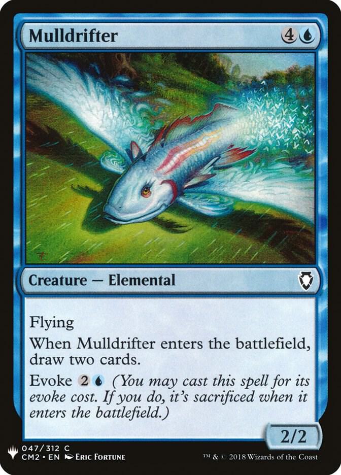Mulldrifter 47 card from The List Reprints