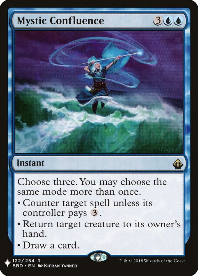 Mystic Confluence 122 card from The List Reprints
