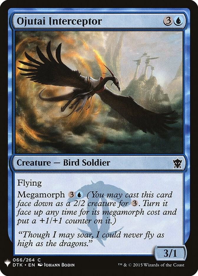 Ojutai Interceptor 66 card from The List Reprints