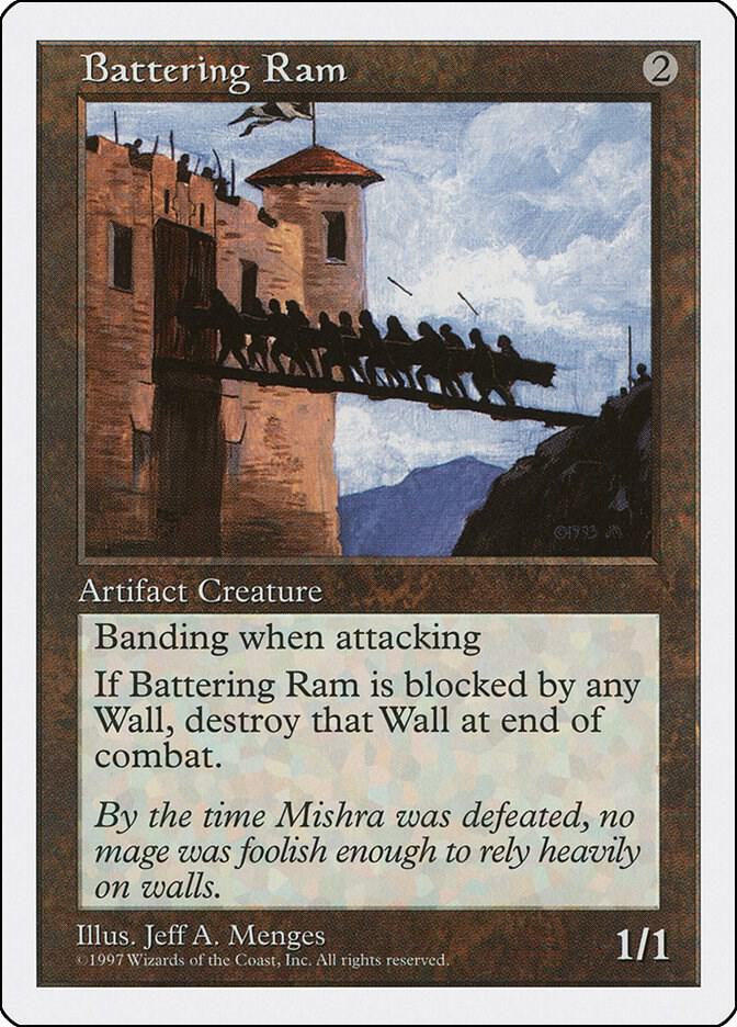 Battering Ram card from Fifth Edition