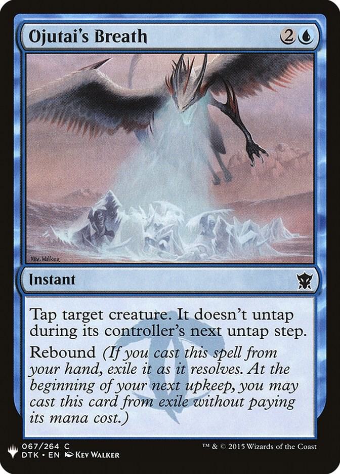 Ojutai's Breath 67 card from The List Reprints