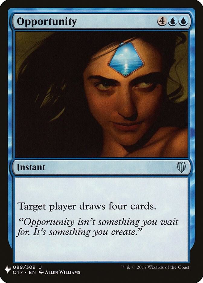 Opportunity (C17) 89 card from The List Reprints