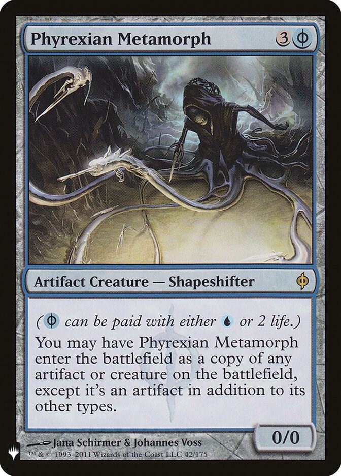 Phyrexian Metamorph 42 card from The List Reprints