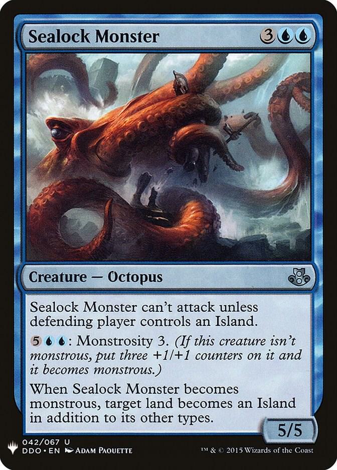 Sealock Monster 42 card from The List Reprints