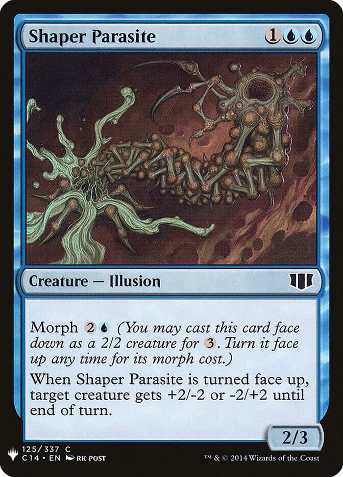 Shaper Parasite 125 card from The List Reprints