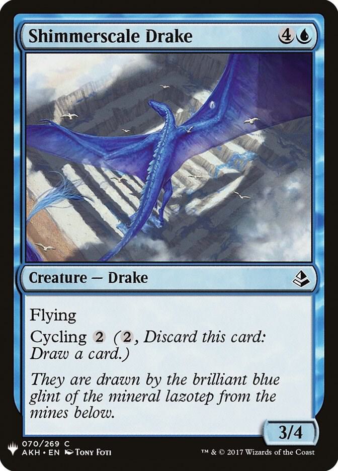 Shimmerscale Drake 70 card from The List Reprints