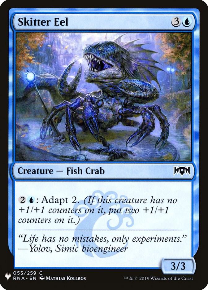 Skitter Eel 53 card from The List Reprints