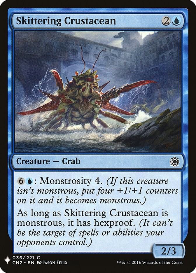 Skittering Crustacean 36 card from The List Reprints