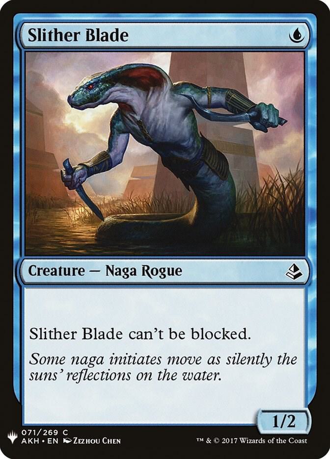 Slither Blade 71 card from The List Reprints