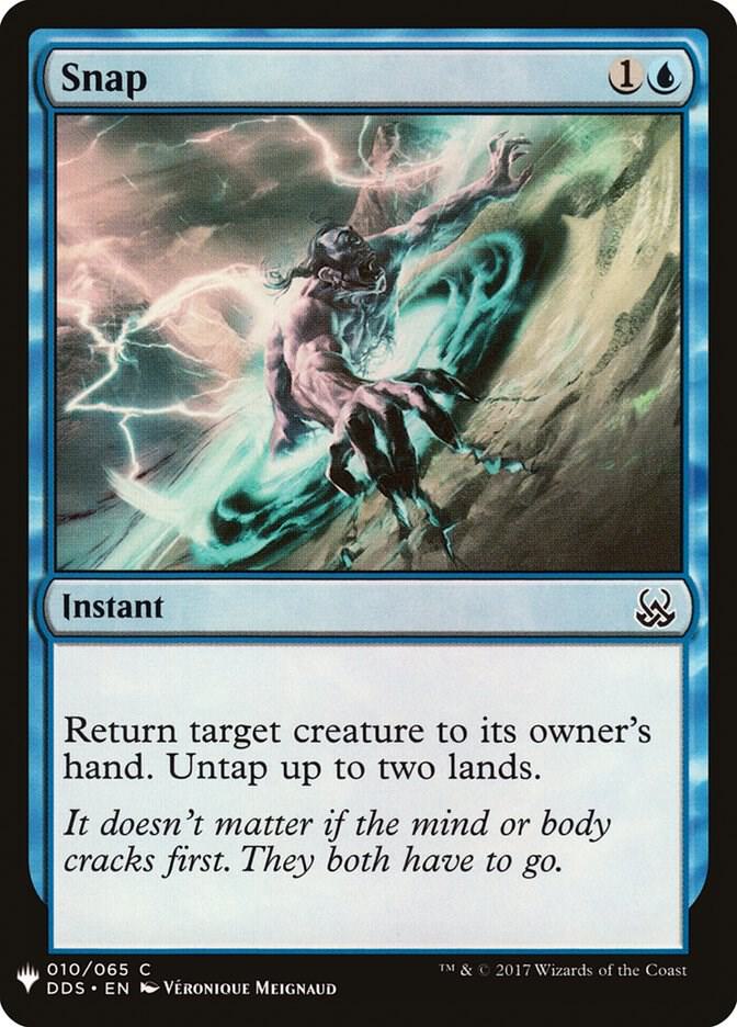 Snap (DDS) 10 card from The List Reprints