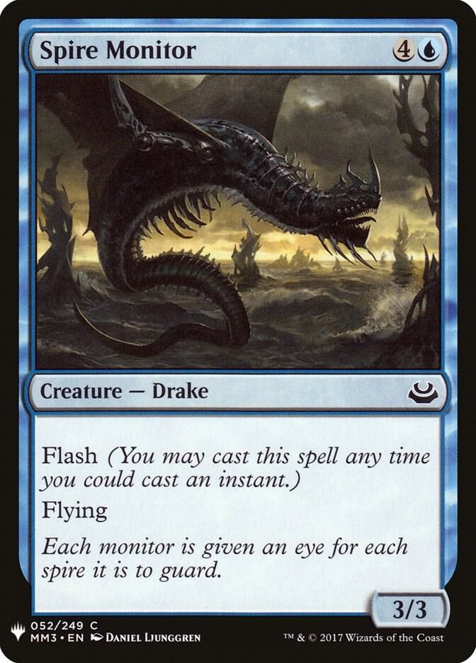 Spire Monitor 52 card from The List Reprints