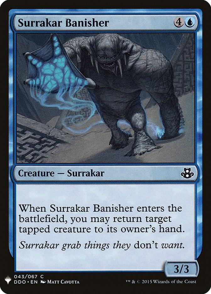 Surrakar Banisher 43 card from The List Reprints