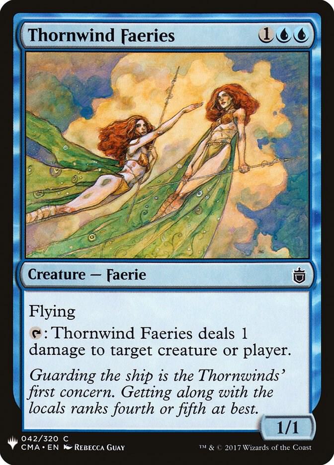 Thornwind Faeries 42 card from The List Reprints