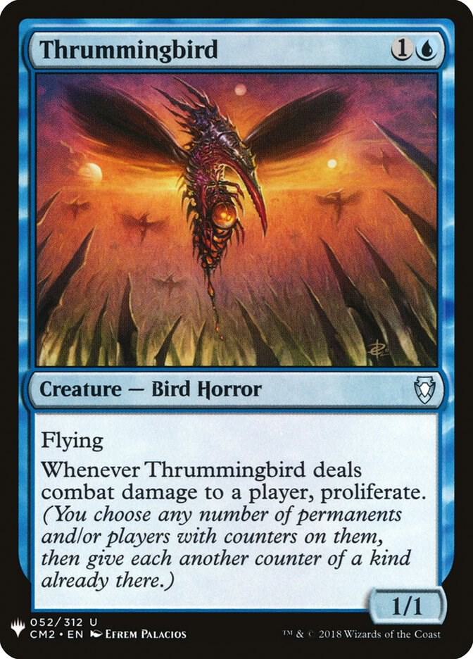 Thrummingbird 52 card from The List Reprints