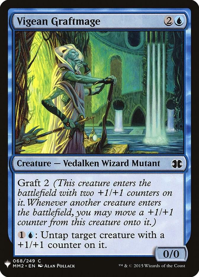 Vigean Graftmage 68 card from The List Reprints