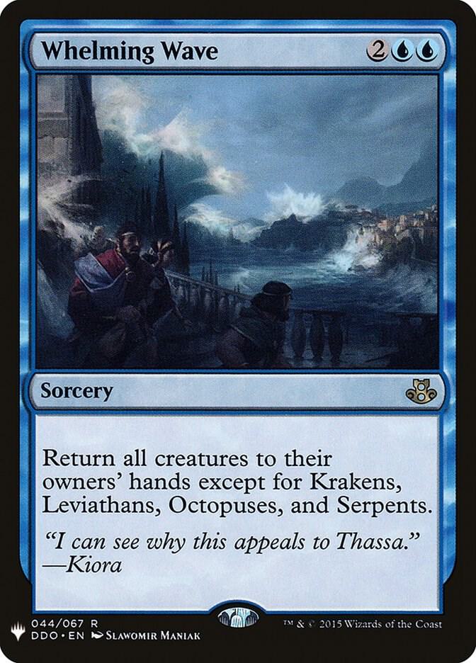 Whelming Wave 044/067 card from The List Reprints