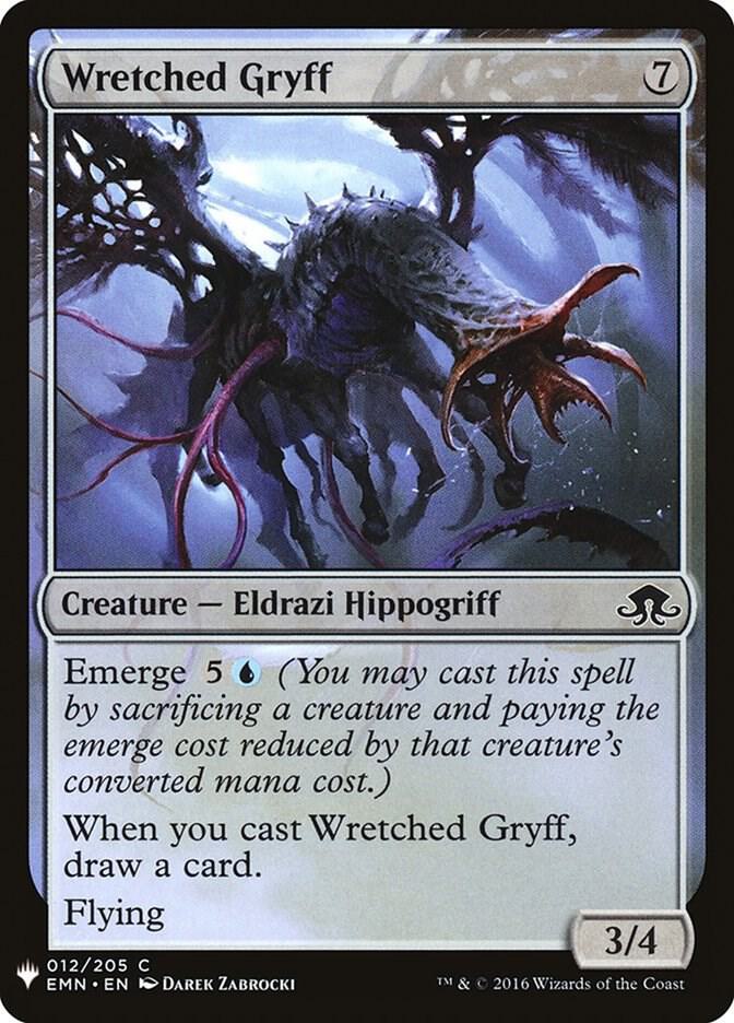 Wretched Gryff 12 card from The List Reprints