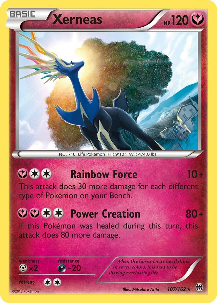 Xerneas (XY BREAKthrough) 107/162 card from Deck Exclusives
