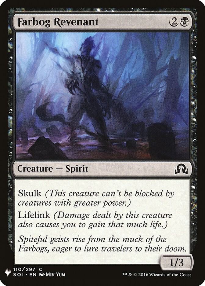 Farbog Revenant 110 card from The List Reprints