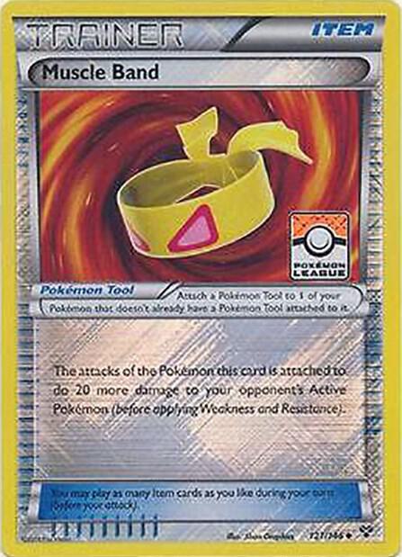 Muscle Band - (Pokemon League) 121/146 card from League & Championship Cards