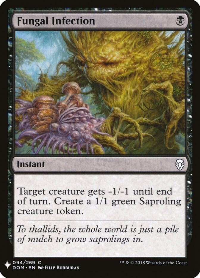 Fungal Infection 94 card from The List Reprints