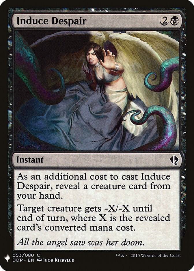 Induce Despair 53 card from The List Reprints