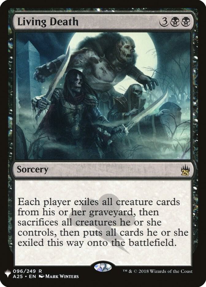 Living Death 096/249 card from The List Reprints