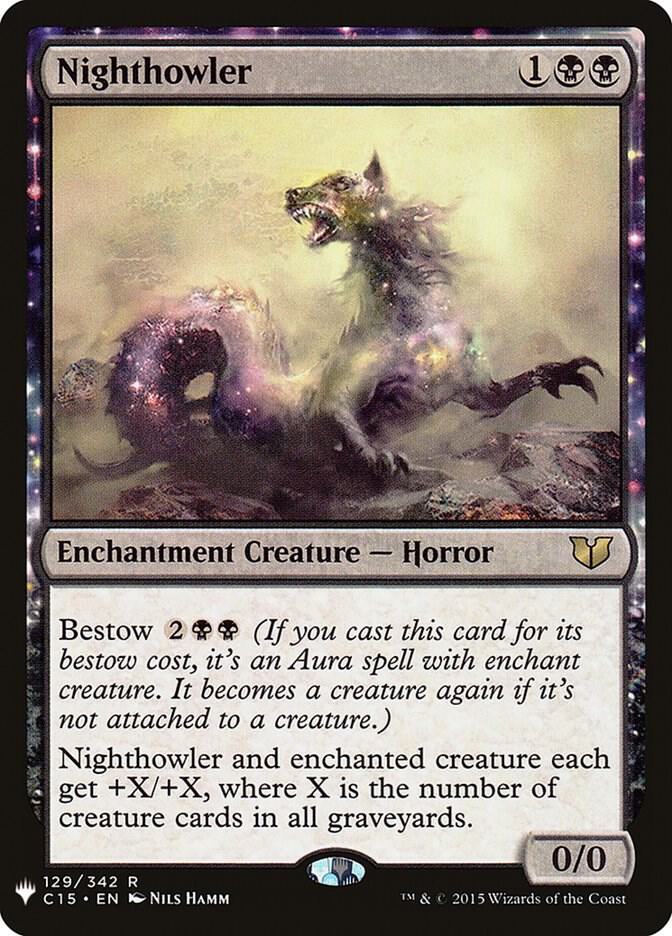 Nighthowler 129/342 card from The List Reprints