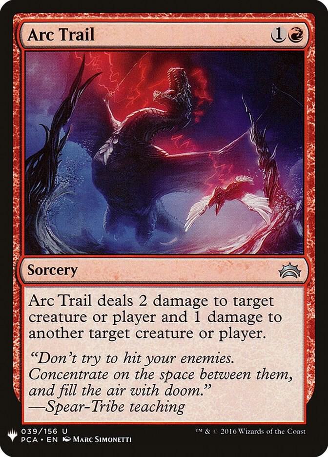 Arc Trail 39 card from The List Reprints