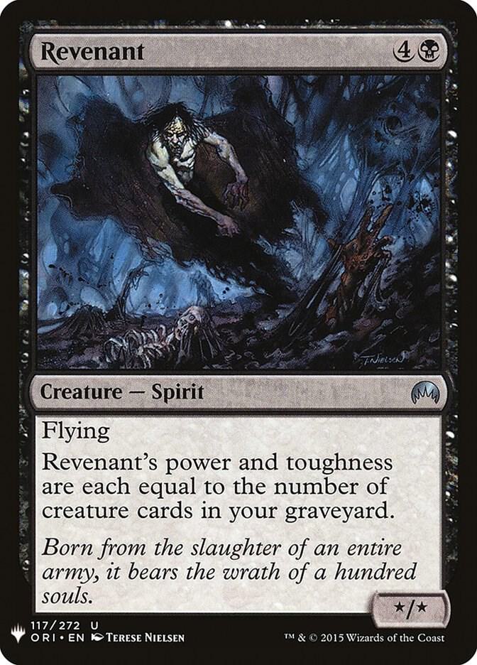 Revenant 117 card from The List Reprints