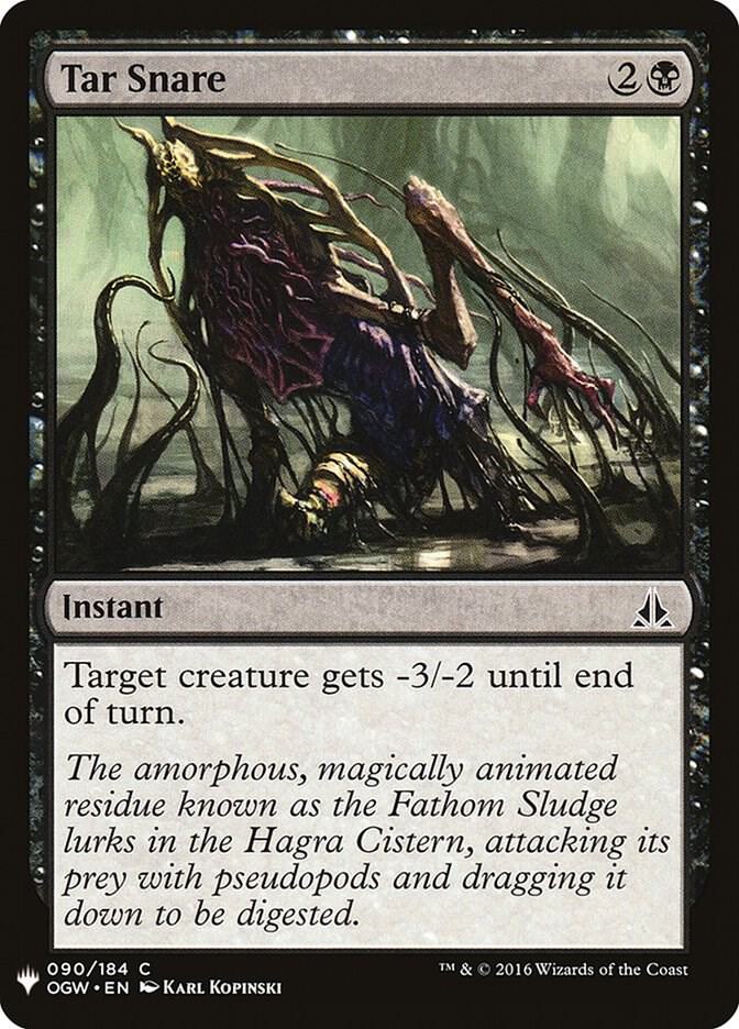 Tar Snare 90 card from The List Reprints