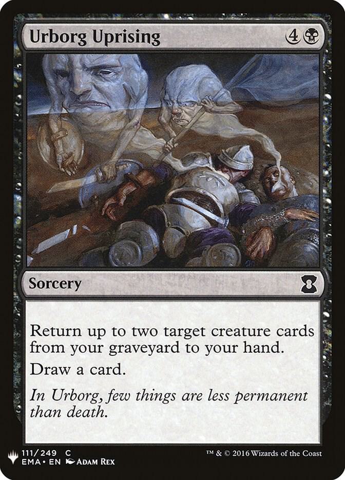 Urborg Uprising 111 card from The List Reprints