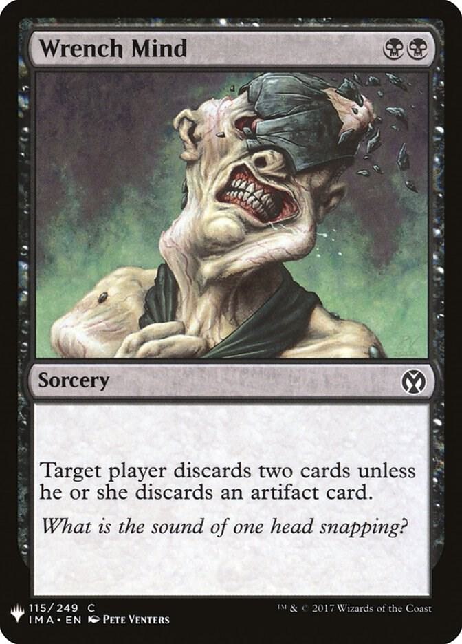 Wrench Mind 115 card from The List Reprints