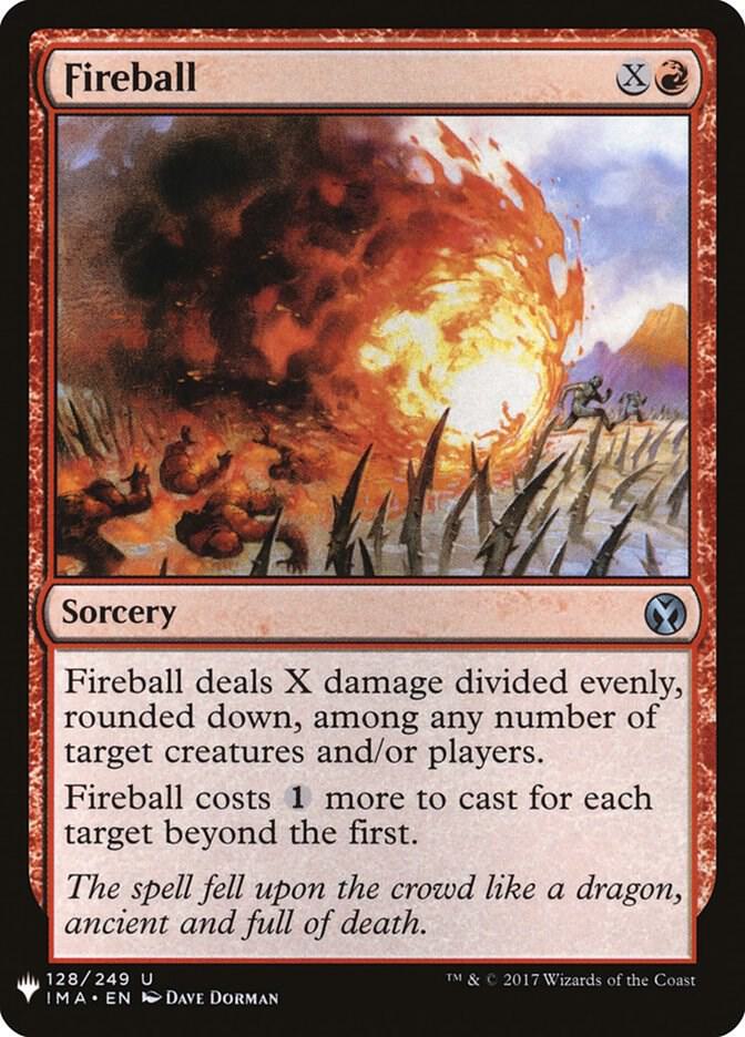 Fireball (IMA) 128 card from The List Reprints