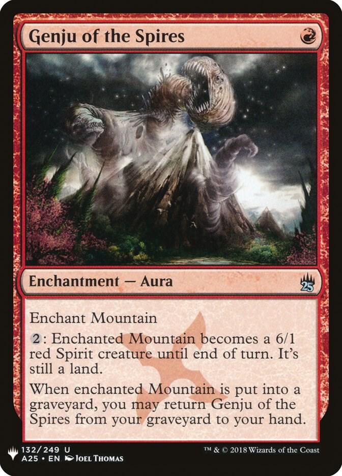 Genju of the Spires 132 card from The List Reprints