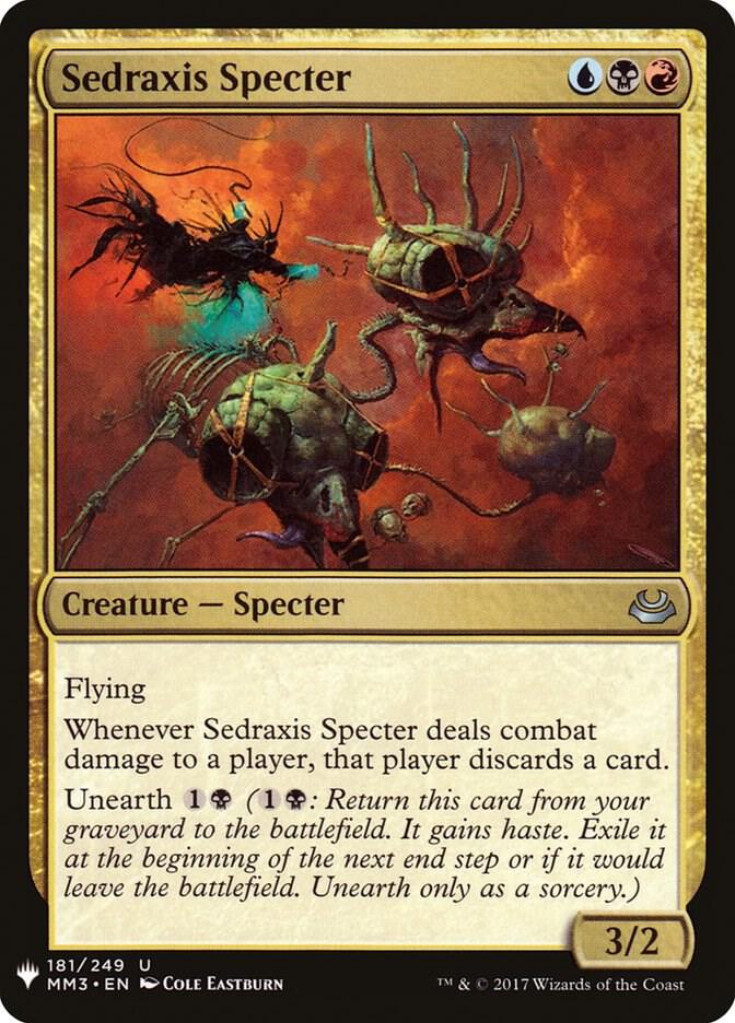 Sedraxis Specter 181 card from The List Reprints