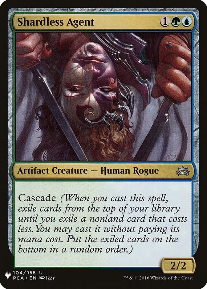 Shardless Agent 104 card from The List Reprints