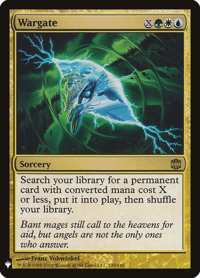 Wargate 129 card from The List Reprints