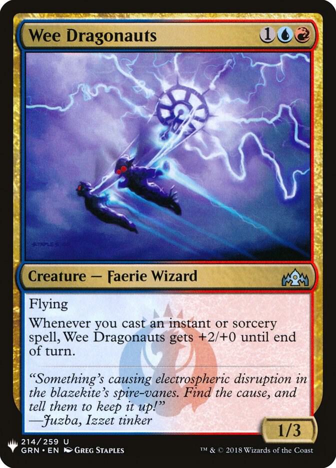Wee Dragonauts 214 card from The List Reprints