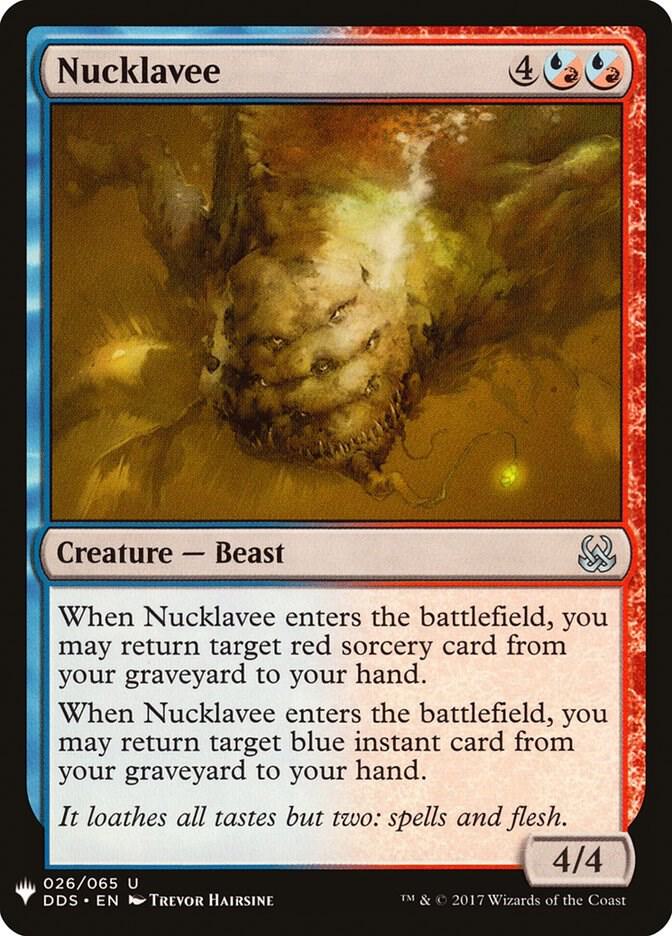 Nucklavee 26 card from The List Reprints