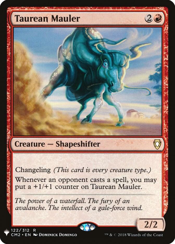 Taurean Mauler (CM2) 122 card from The List Reprints