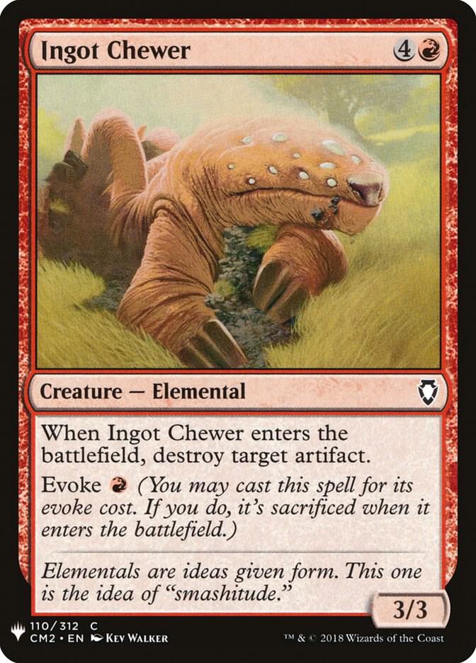 Ingot Chewer 110 card from The List Reprints