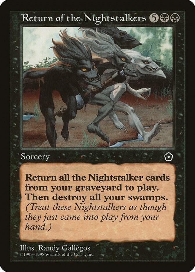 Return of the Nightstalkers card from Portal Second Age