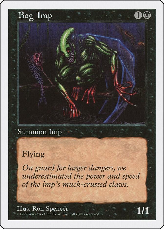 Bog Imp card from Fifth Edition