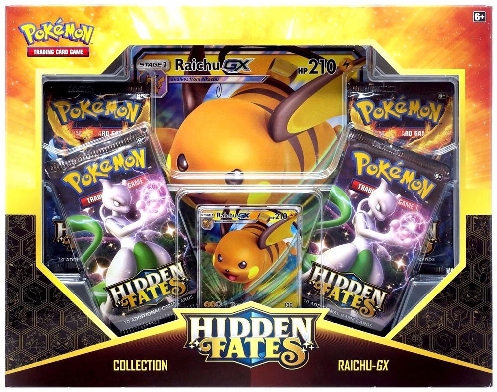 Hidden Fates Collection [Raichu GX] card from Hidden Fates