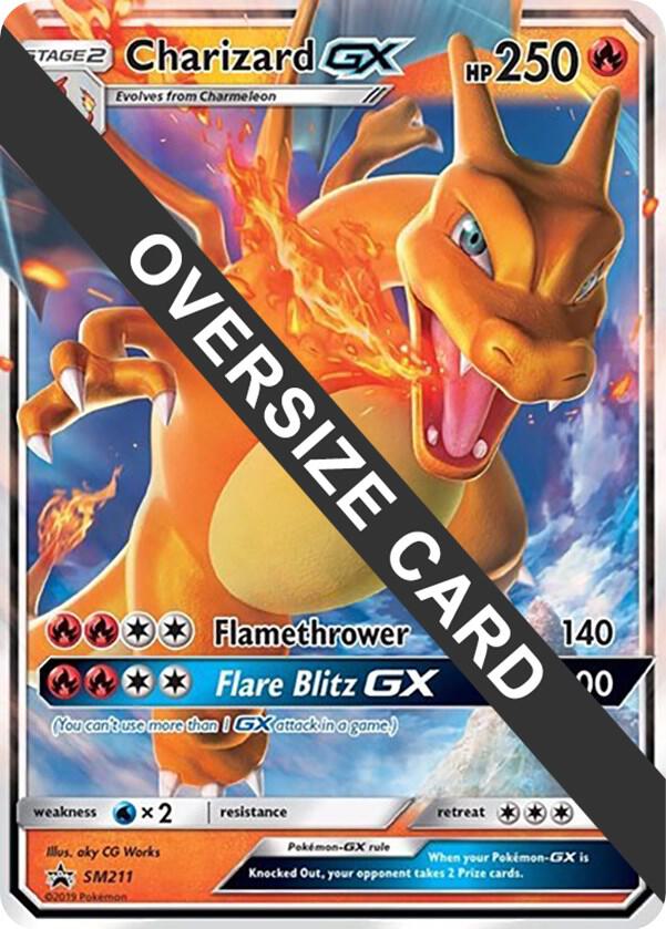 Charizard GX (SM Black Star Promo) SM211 card from Jumbo Cards