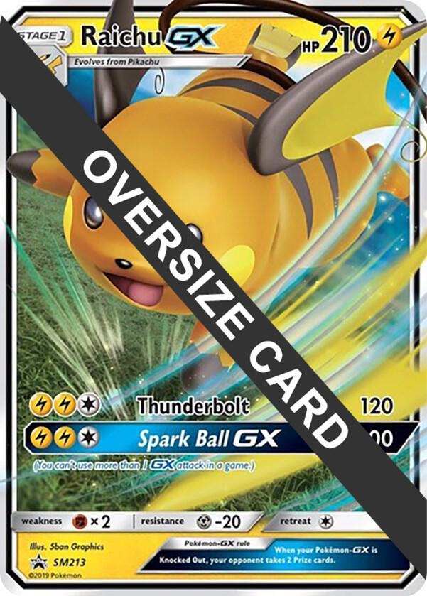 Raichu GX SM213 card from Jumbo Cards
