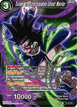 Turles, the Unstoppable Ghost Warrior P-167 card from Promotion Cards