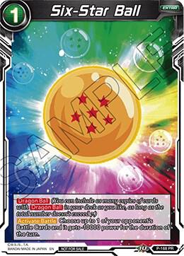 Six-Star Ball P-168 card from Promotion Cards