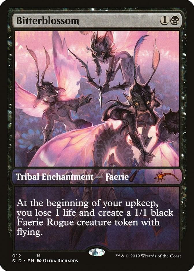 Bitterblossom 12 card from Secret Lair Drop Series